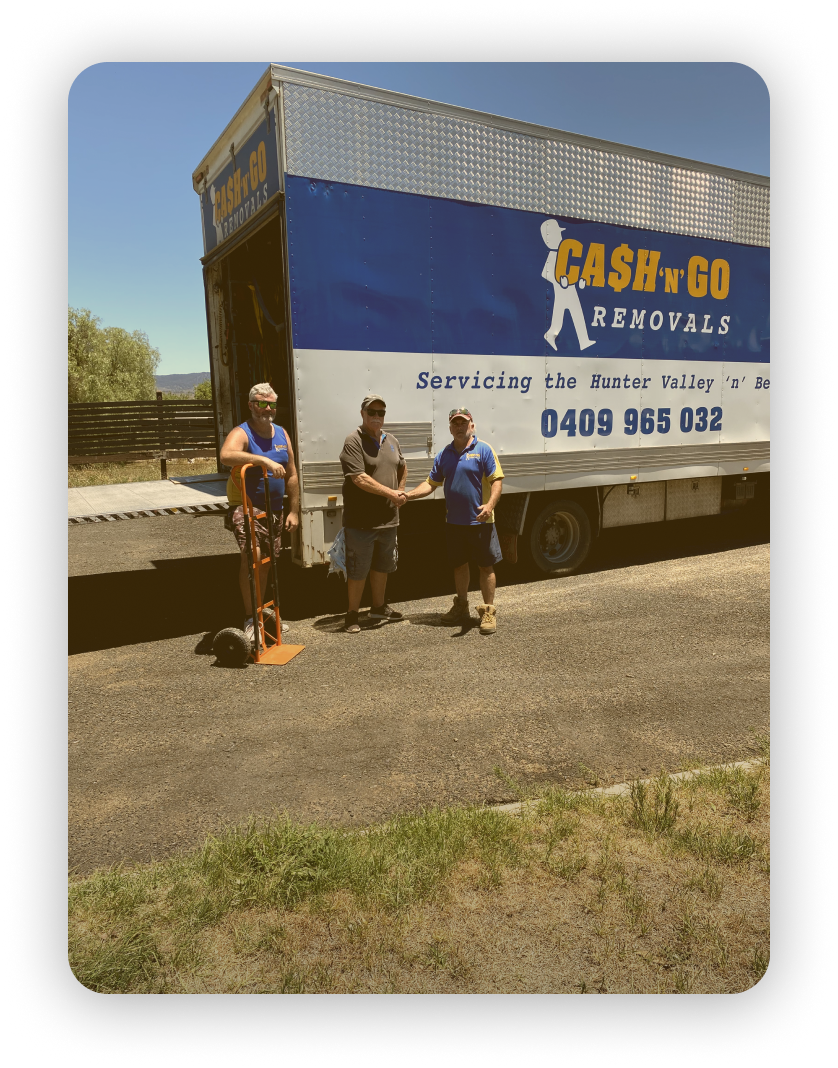 Cash N Go Removals Muswellbrook Singleton Scone Newcastle Removalist Near Me Quote Hunter Valley